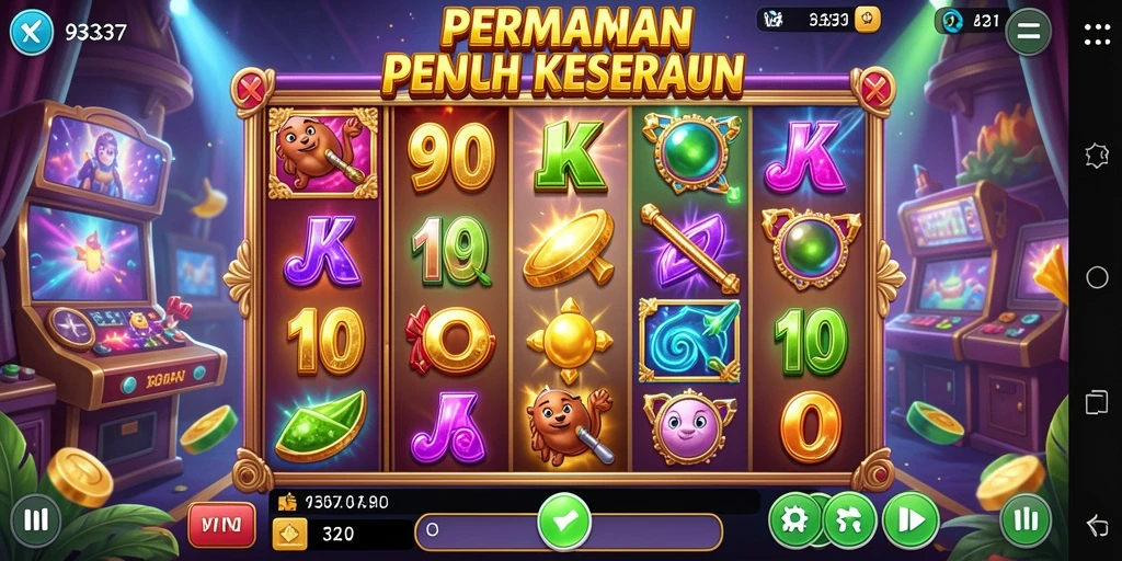 Tampilan menarik dari gameplay Slot di 93337.