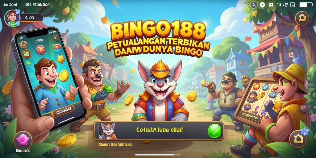 Screenshot gameplay BINGO188 yang menunjukkan petualangan Open World.