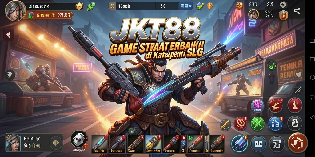 Gameplay <strong>JKT88</strong> yang memukau dan strategis dalam aksi.