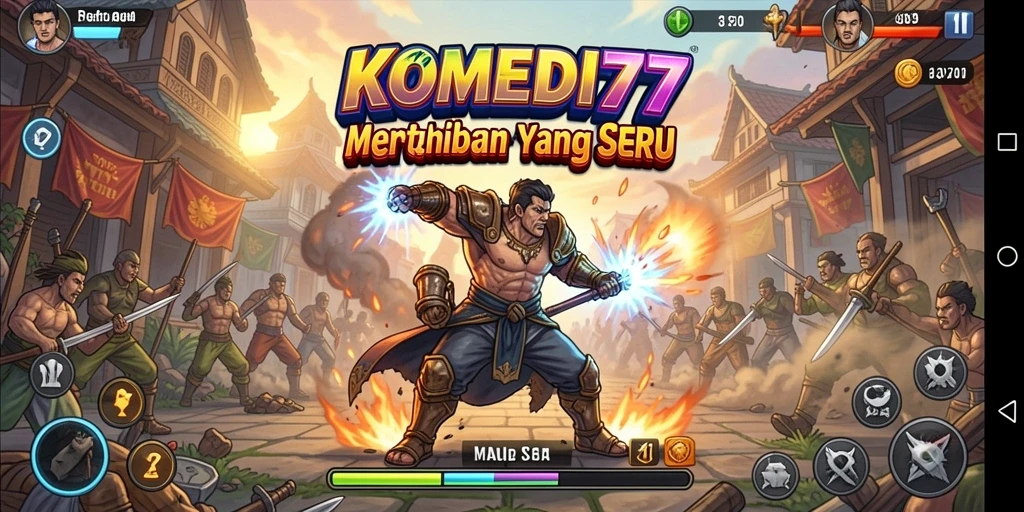 Tampilkan gameplay seru dan menarik di KOMEDI77.