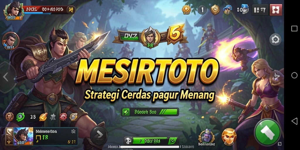 Gameplay menarik dan grafis memukau di MESIRTOTO.