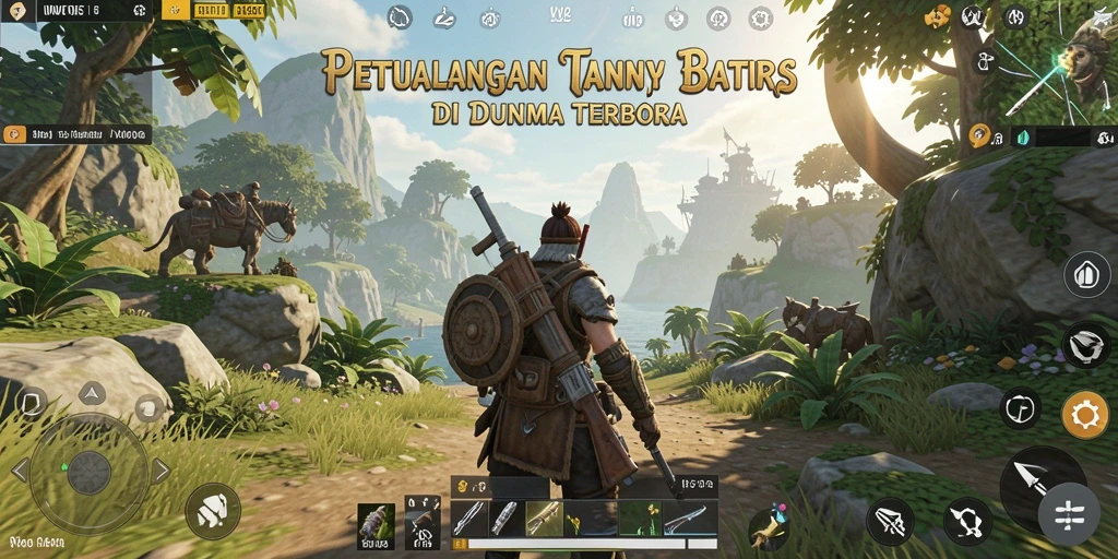 Tampilan gameplay menarik dari dunia terbuka VV62.